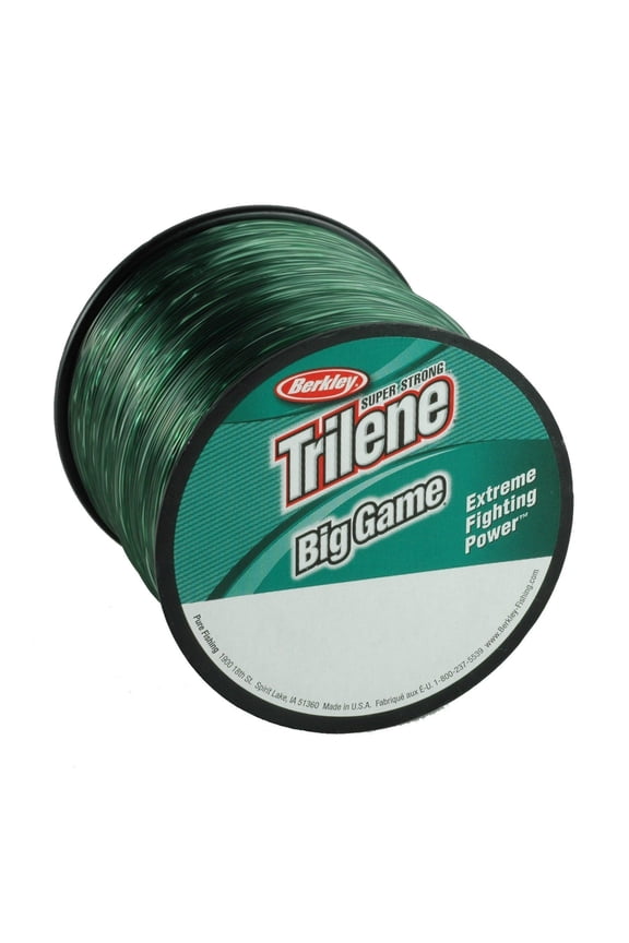 Trilene Big Game Monofilament Fishing Line, Green, 50 lb Test Strength, 275 yd