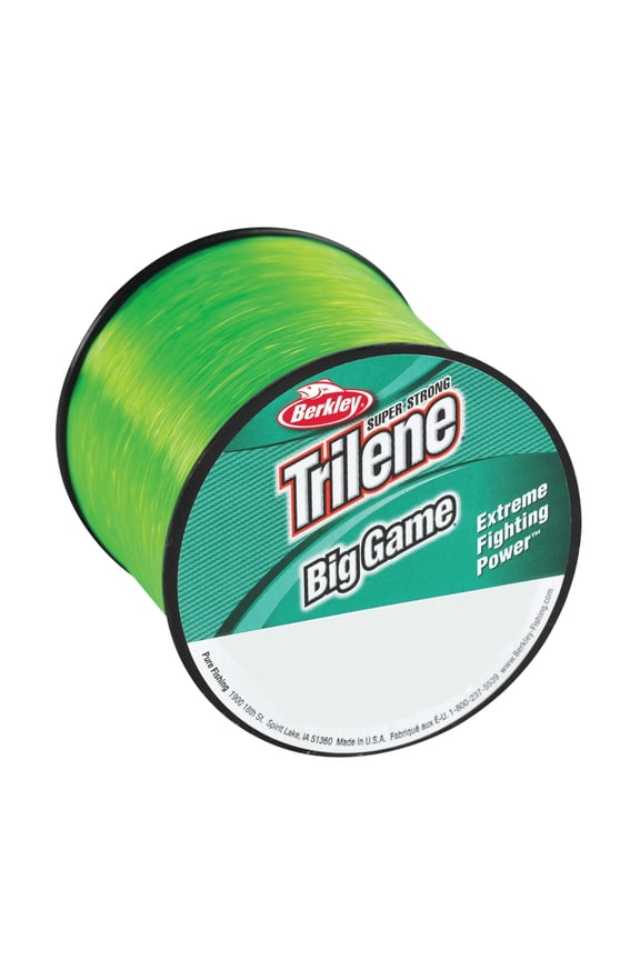 Trilene® Big Game™ Monofilament Fishing Line, Solar Collector, 30 lb Test Strength, 440 yd