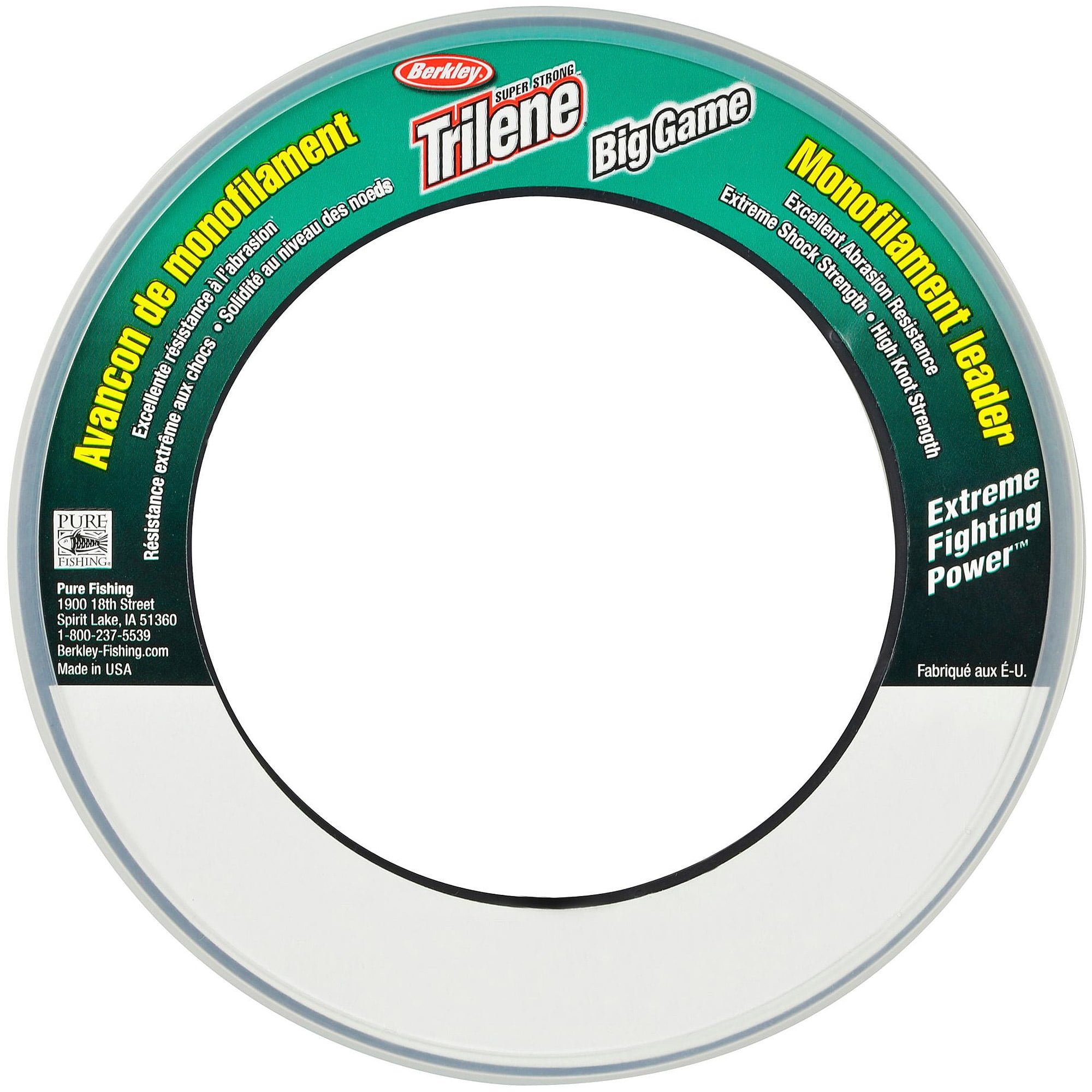 Berkley Trilene Big Game 60 lb. 235yards Monofilament Fishing Line - Green  - Go2 Outfitters