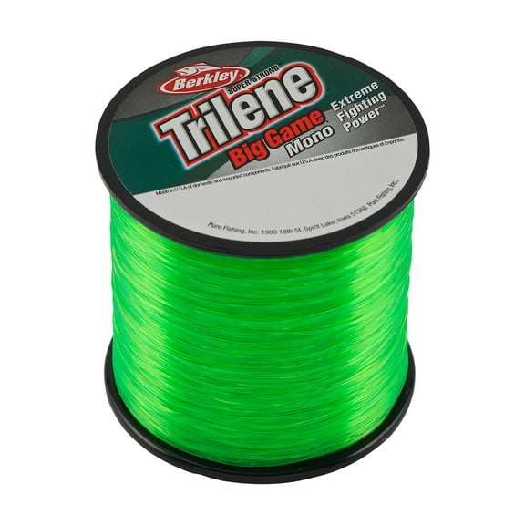Berkley Trilene Big Game Monofilament Fishing Line, Solar Collector, 50 lb Test Strength, 275 yd