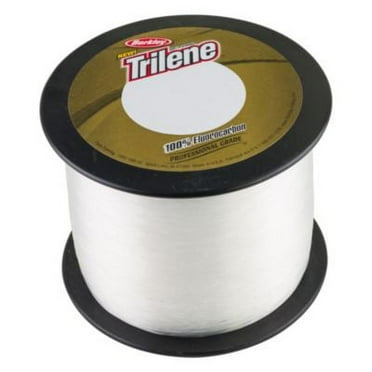Berkley Trilene® 100% Fluorocarbon Fishing Line, Clear, 8 lb Test Strength, 2000 yd