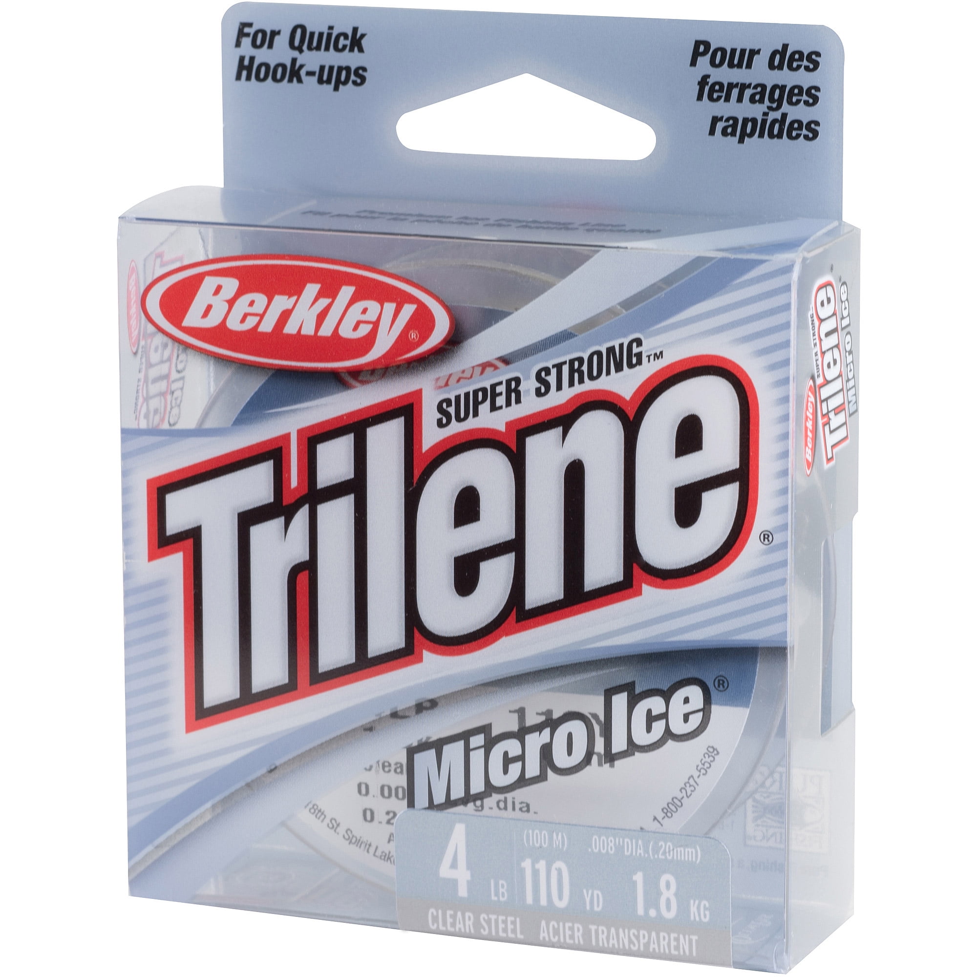 1lb berkley fireline crystal micro ice fishing line 125-yd., Crystal, 14 LB : Sports & Outdoors stretch design gives better lure control and increases sensitivity for fast hooksets Berkley Fireline Micro Ice Fused