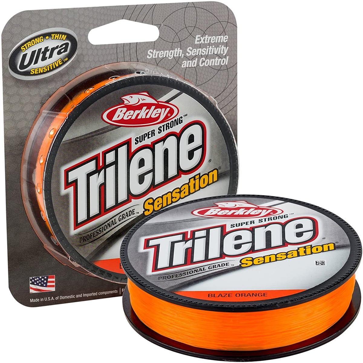 Berkley Trilene® Sensation, Blaze Orange, 10lb | 4.5kg Fishing Line