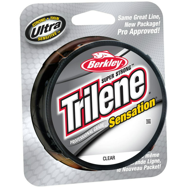 Berkley Trilene® Sensation, Clear, 2lb  0.9kg Monofilament Fishing Line 
