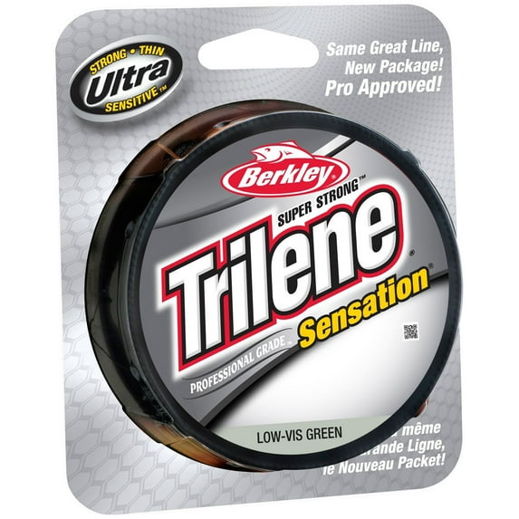 Berkley Trilene® Sensation, Low-Vis Green, 14lb | 6.3kg Fishing Line