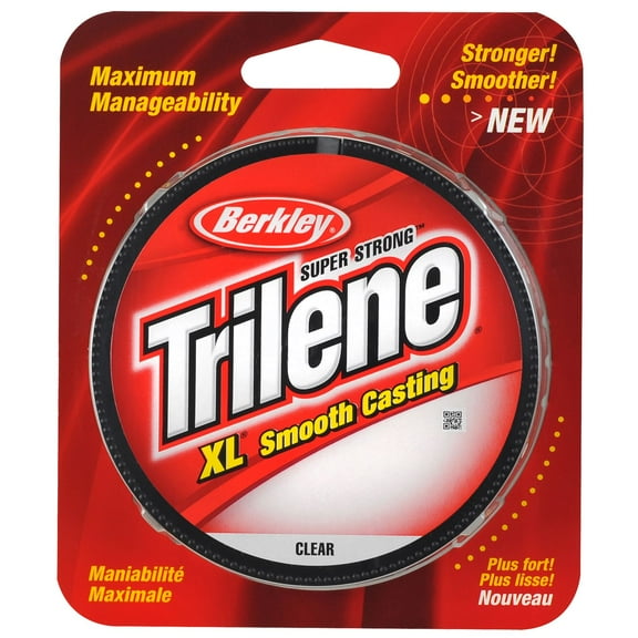 Berkley Trilene® XL® Monofilament Fishing Line, Clear, 12 lb Test Strength, 3000 yd
