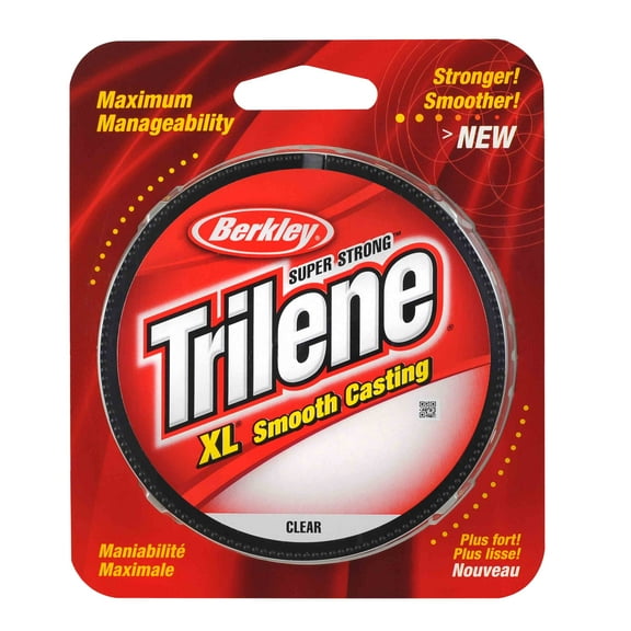 Berkley Trilene® XL® Monofilament Fishing Line, Clear, 12 lb Test Strength, 300 yd