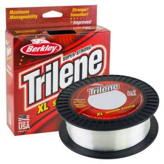Berkley Trilene® XL® Monofilament Fishing Line, Clear, 17 lb Test Strength, 1000 yd