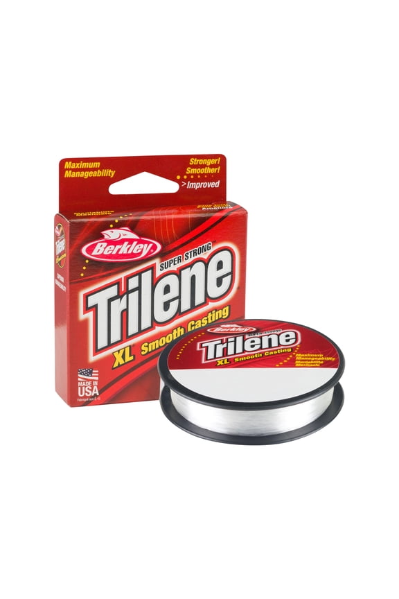 Trilene XL, Clear, 4lb 1.8kg Monofilament Fishing Line
