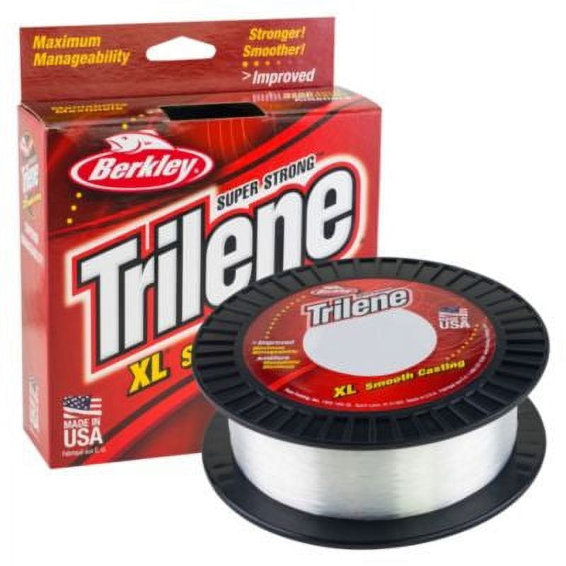 Berkley Trilene® XL® Monofilament Fishing Line, Fluorescent Clear/Blue, 20 lb Test Strength, 1000 yd