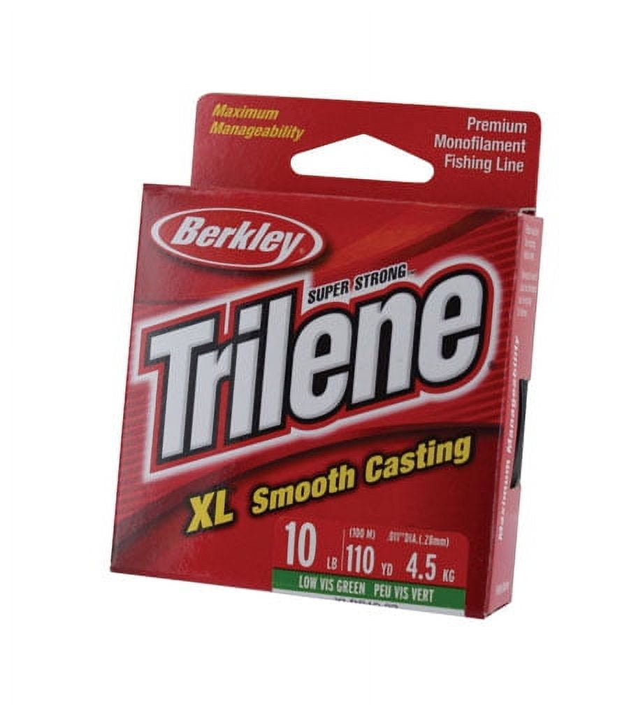 Berkley Trilene® XL®, Low-Vis Green, 8lb | 3.6kg Monofilament Fishing Line