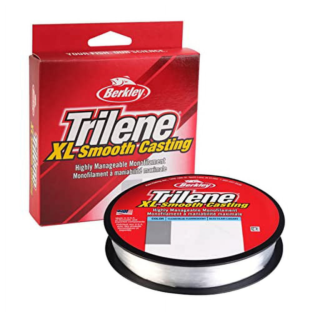 Berkley Trilene XL Smooth Casting Monofilament Service  Spools(20-Pound,Low-Vis Green) (Packaging may vary)