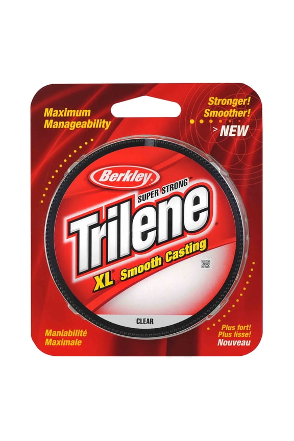 Trilene® XL® Monofilament Fishing Line, Clear, 6 lb Test Strength, 330 yd