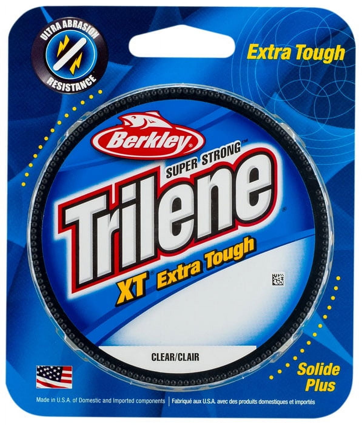 Berkley Trilene XT Monofilament Fishing Line, Clear, 10 lb Test Strength, 300 yd