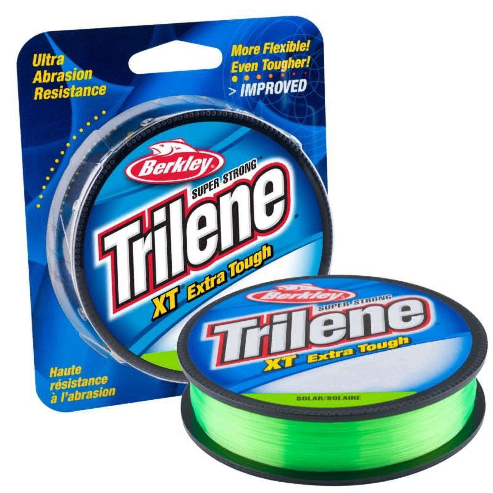 Berkley Trilene® XT®, Solar, 4lb 1.8kg Monofilament Fishing Line