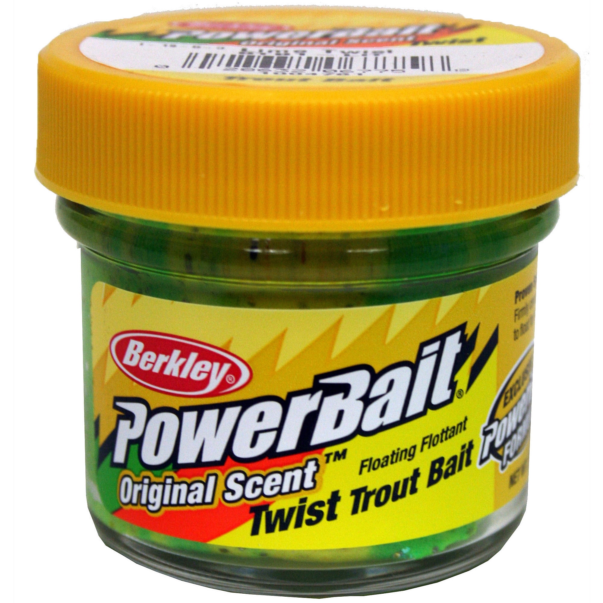 Berkley Trout Bait Twist 1.1 Oz. Dough Bait, Lime Twist 