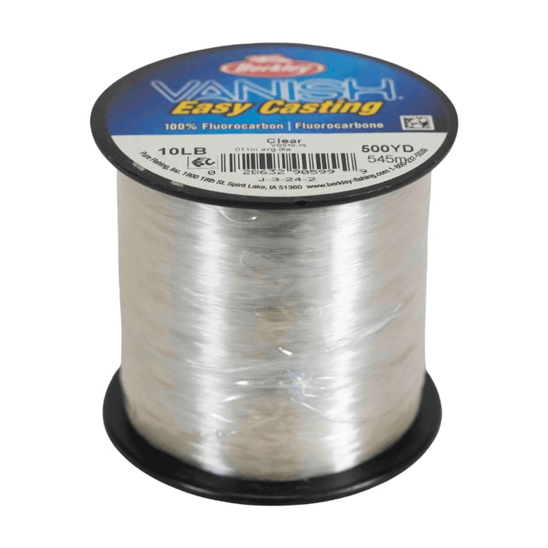 berkley 10lb invisaline fishing Sufix, Castable Invisiline Fluorocarbon Line, 8 lbs Tested, 0.009" Diameter, 200 Yards, Clear : Sports & Outdoors and landing more fish! Trilene Fishing Line: Fluorocarbon &