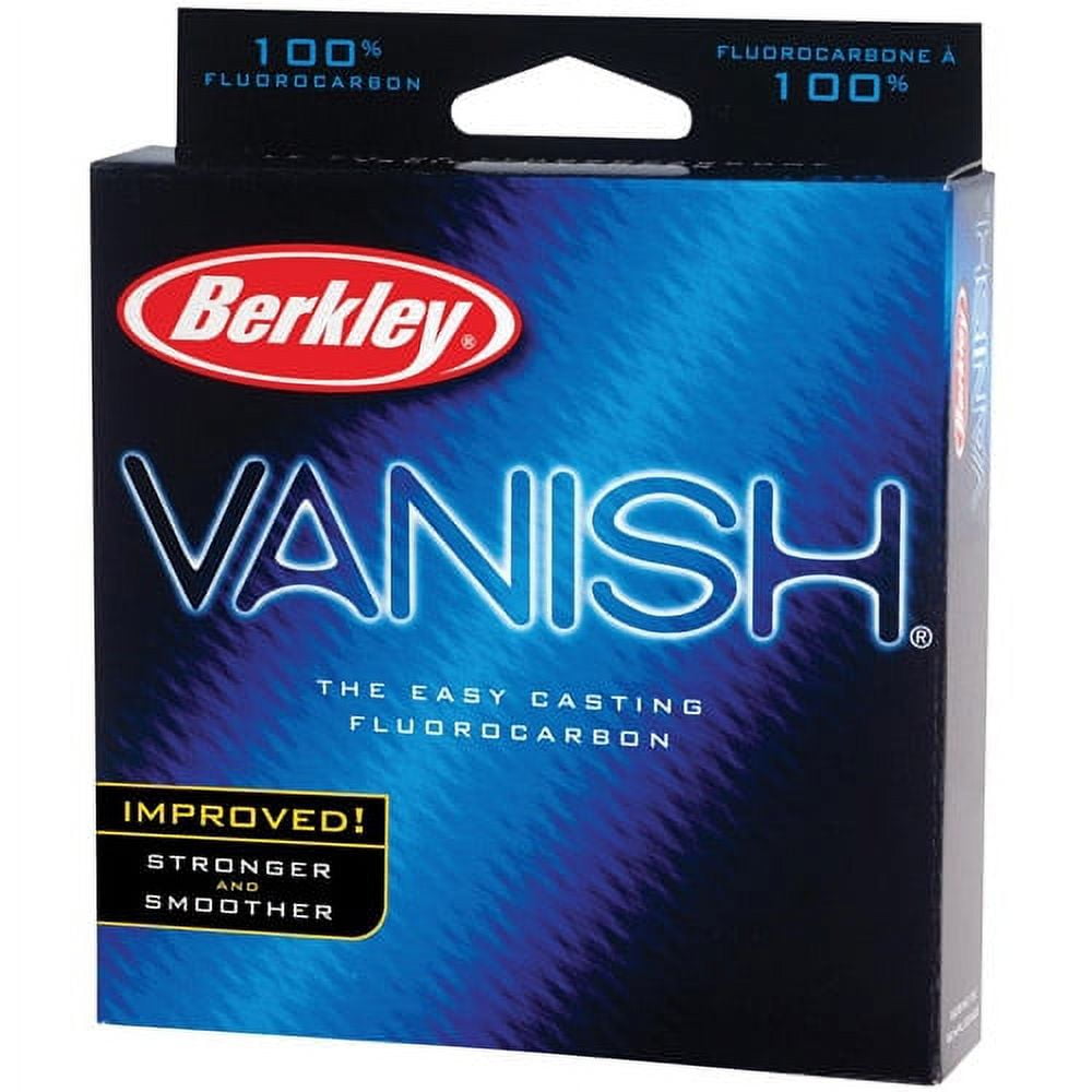 Berkley Vanish Fluorocarbon Fishing Line, Clear
