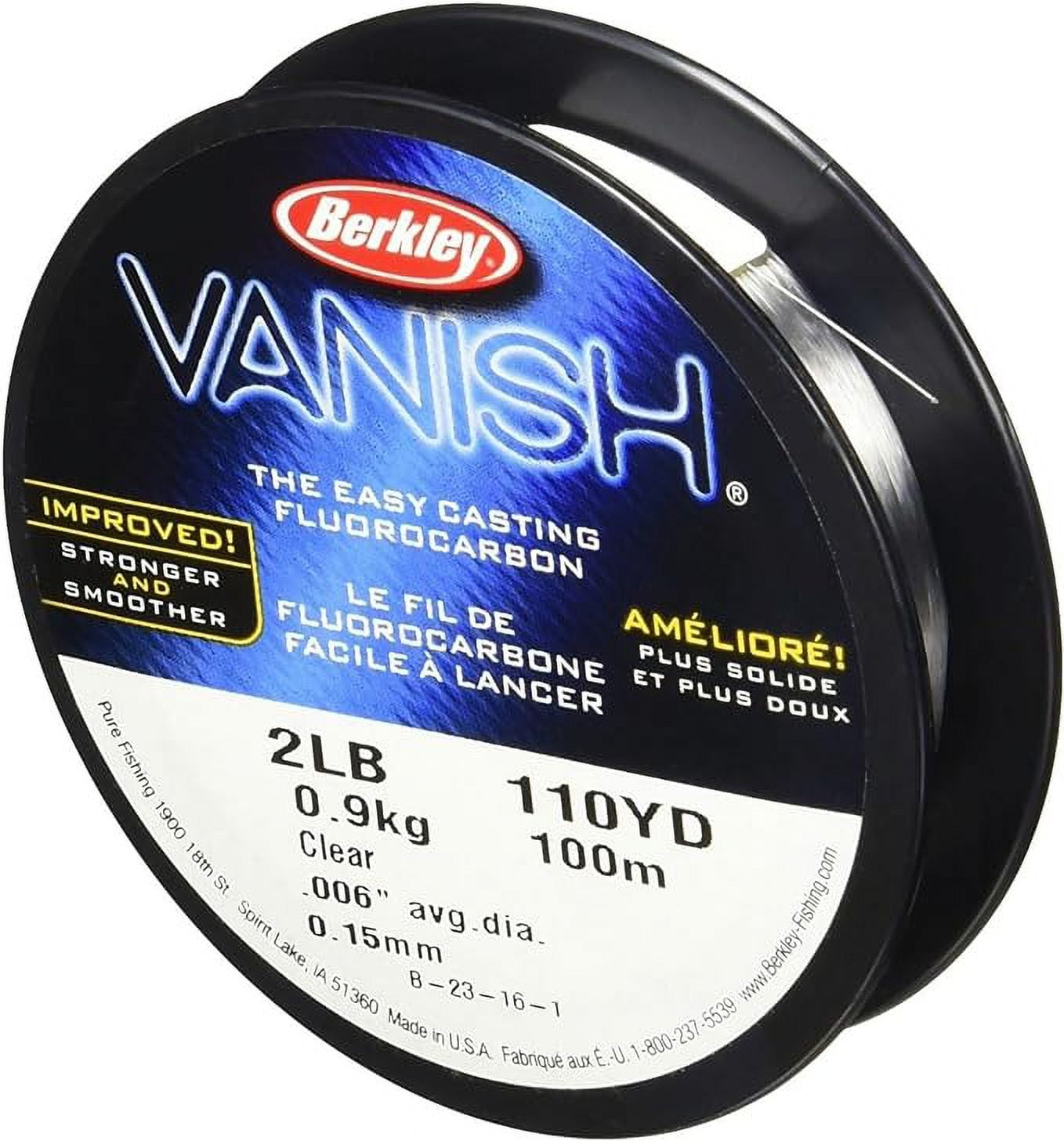 Berkley Vanish Fluorocarbon Fishing Line/Leader Material