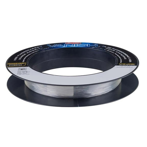 Berkley Vanish Leader Material Coil Fluorocarbon Fishing Line, Clear, 40 lb Test Strength, 30 yd