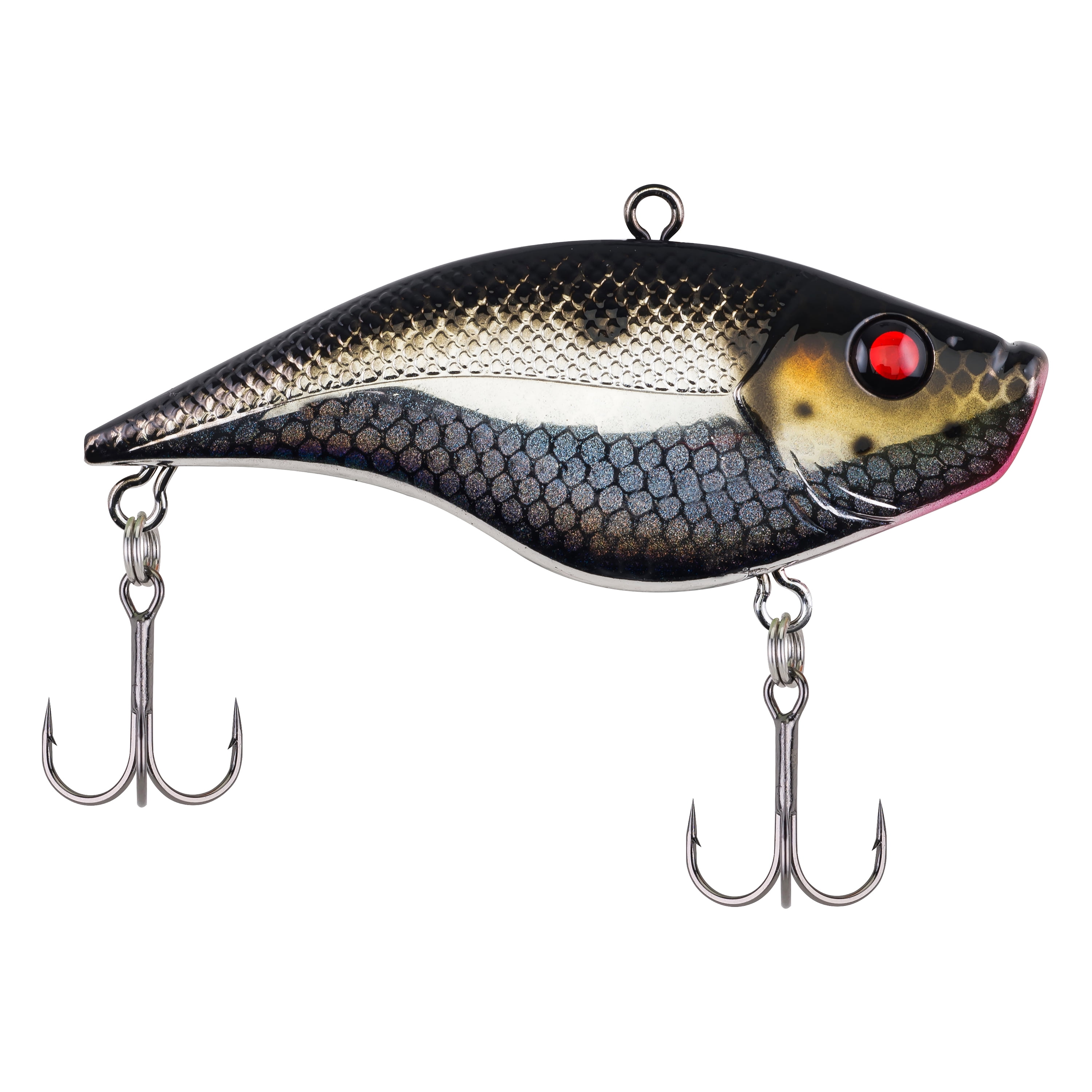Berkley Warpig Fishing Lure, Black Silver, 1/4 oz Crankbaits