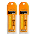thumbnail image 1 of Berkling 18mm Utility Knife Blades, Titanium Fully Plated SK2H Steel Replacement Blade | 100 PCS | 3x Sharper and 5x More Durable Than SK5 Blades | Fits all 18mm Utility Knife & Box Cutter, 1 of 6