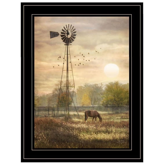 TrendyDecor4U Berks Co. Sunrise By Lori Deiter Framed Print LD487-704G