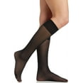 thumbnail image 1 of Berkshire 3 Pairs All Day Sheer Pantyhose with Sandalfoot Toe Knee High 6527, 1 of 1