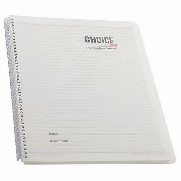 Berkshire 8-1/2 x 11" Spiral Notebook CHNBK.0811SR.20