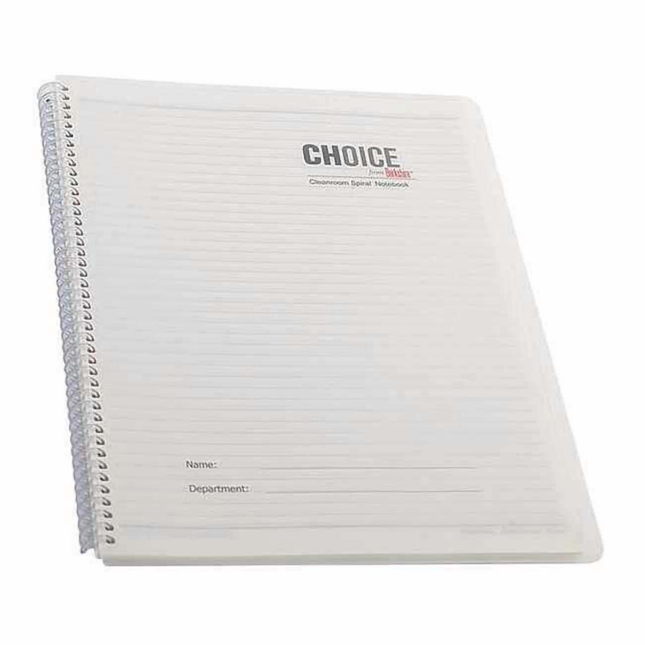 8-1/2 x 11" Spiral Notebook CHNBK.0811SR.20