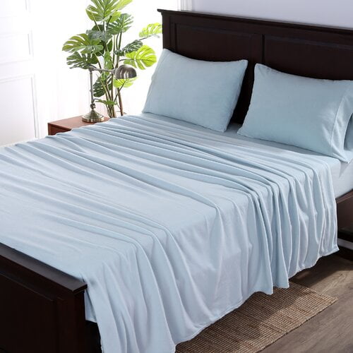 Berkshire Blanket FourSeason Microfleece Sheets Pastel Color Palette