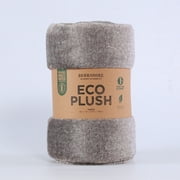 Berkshire Blanket & Home Co Eco-Plush Throw Blanket, Tan, Standard Throw