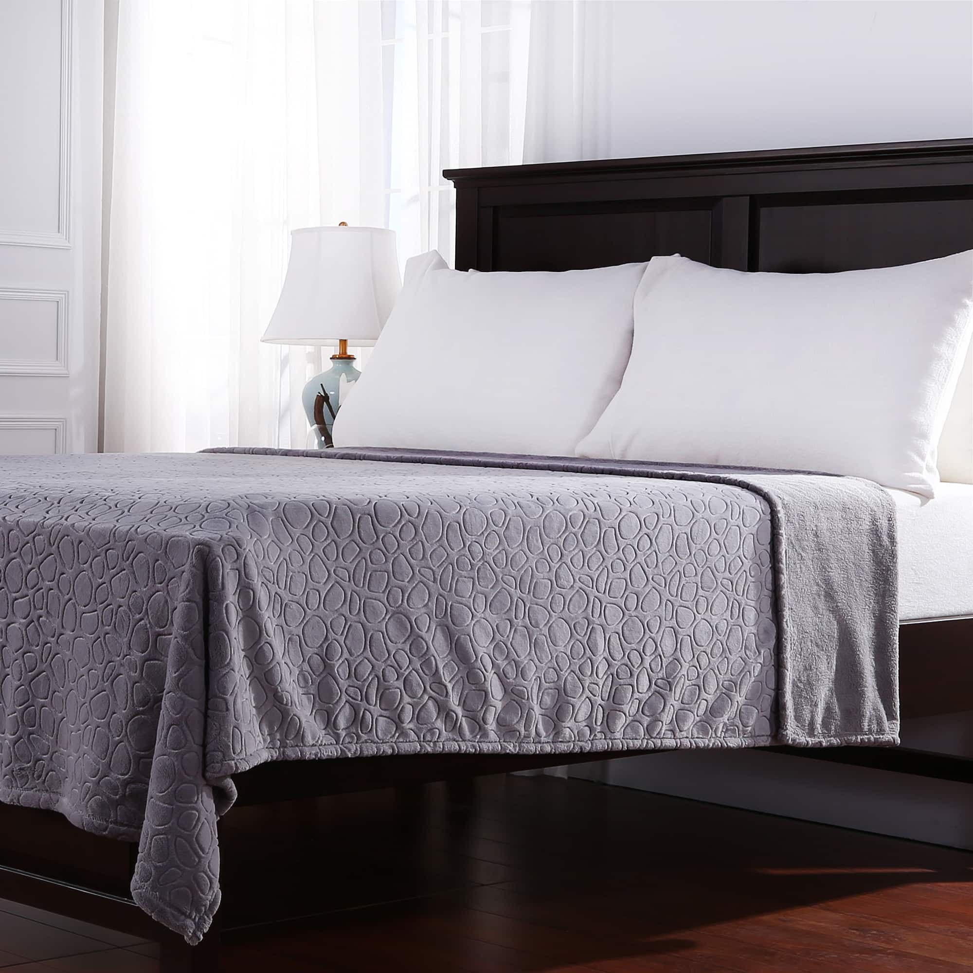 Berkshire Blanket PrimaLush Embossed Pebbles Blanket