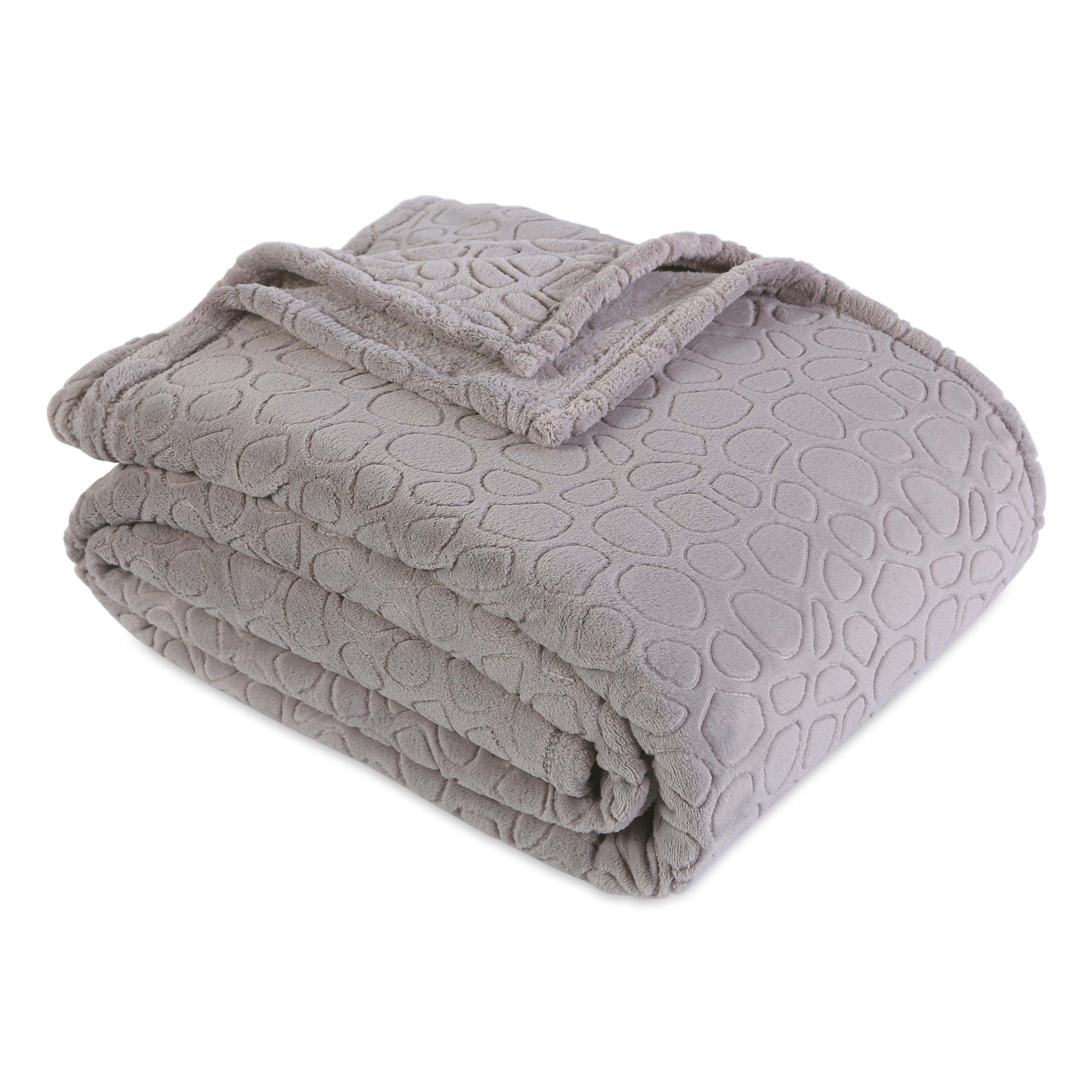 Berkshire Blanket and Home Co Berkshire Blanket PrimaLush Embossed River Stones Bed Blanket