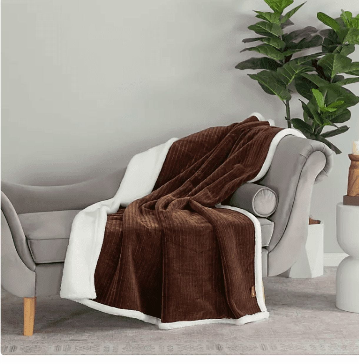 Berkshire Collection Reversible Chenille Throw 60" x 70"