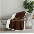 thumbnail image 1 of Berkshire Collection Reversible Chenille Throw 60" x 70", 1 of 5