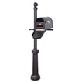 thumbnail image 1 of Berkshire Curbside Mailbox with Front Address Numbers, Locking Insert and Fresno Mailbox Post, 1 of 6