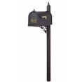 thumbnail image 1 of Outdoor Letter Holder Berkshire Curbside Mailbox with Front Numbers and Albion Mailbox Post, 1 of 6