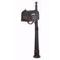 thumbnail image 1 of Berkshire Curbside Mailbox with Front and Side Address Numbers and Ashland Mailbox Post, 1 of 7