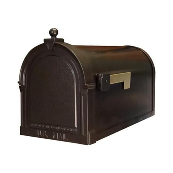Berkshire Curbside Mailbox with Paper Tube, Oil Rubbed Bronze