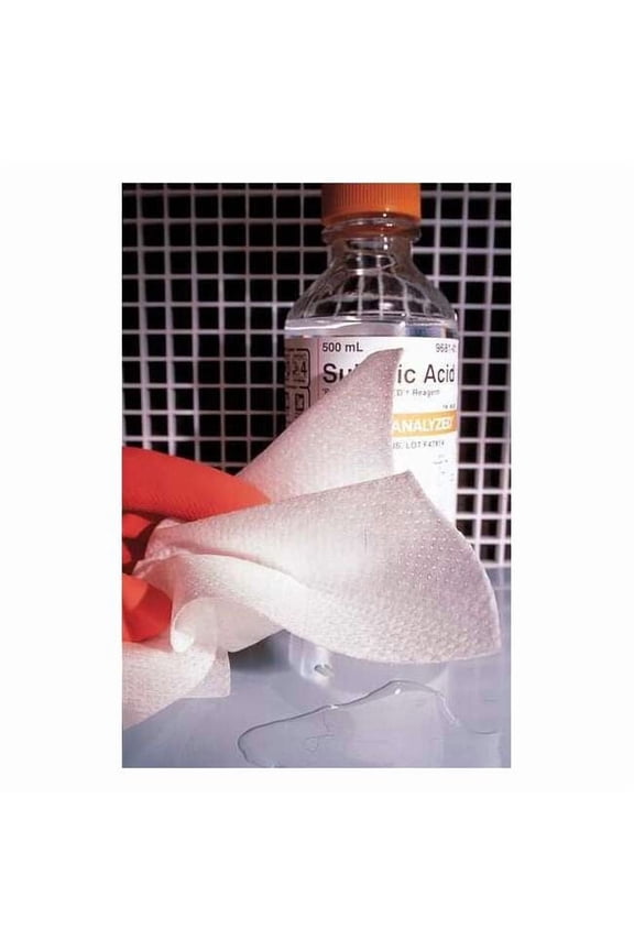 Dry Wipe,12" x 12",White PW880.1212.12