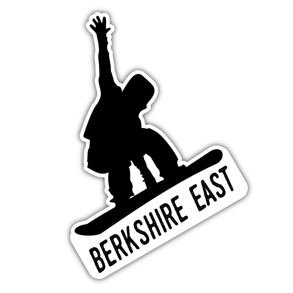 Berkshire East Massachusetts Ski Adventures Souvenir 4 Inch Vinyl Decal