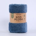 thumbnail image 1 of Berkshire EcoPlush Oversized Throw, 50" x 70", Blue, 1 of 4