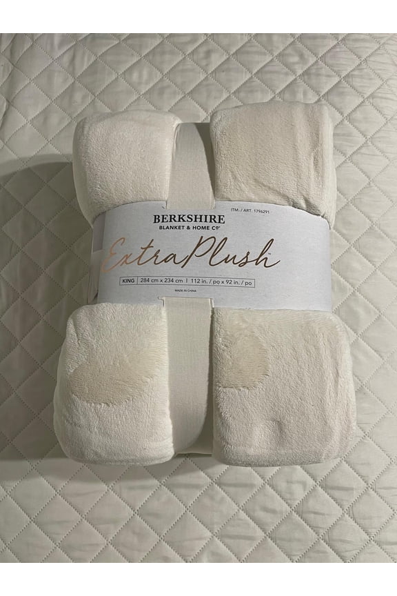 ExtraPlush Blanket - White - 112 in - 92 in (King)