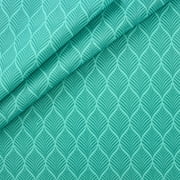Berkshire Home 100% Polyester 54" Indoor/Outdoor Fen brook Teal Fabric, Cut by the Yard