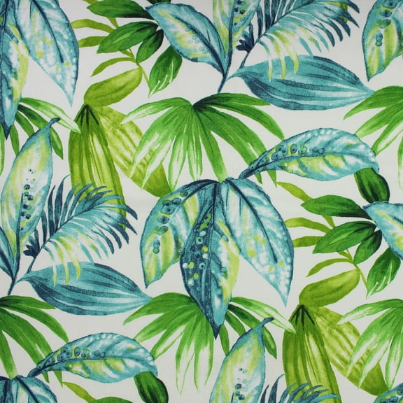 Berkshire Home 100% Polyester 54" Indoor/Outdoor Seneca Caribbean Fabric, Cut by the Yard