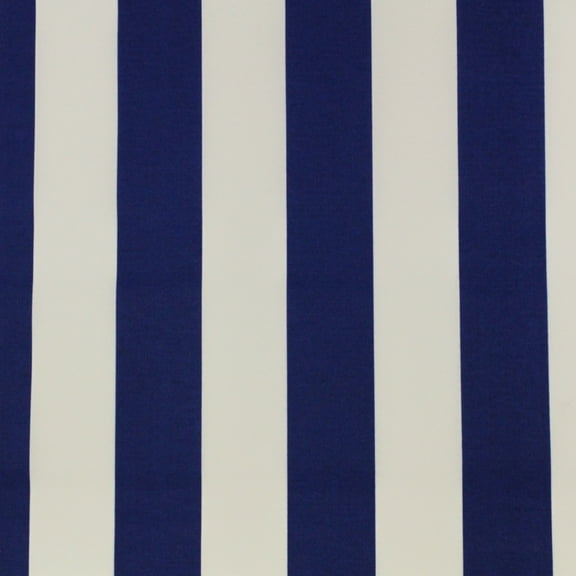 Berkshire Home 100% Polyester 54" Width Indoor/Outdoor Cabana Cobalt Fabric, Cut per Yard