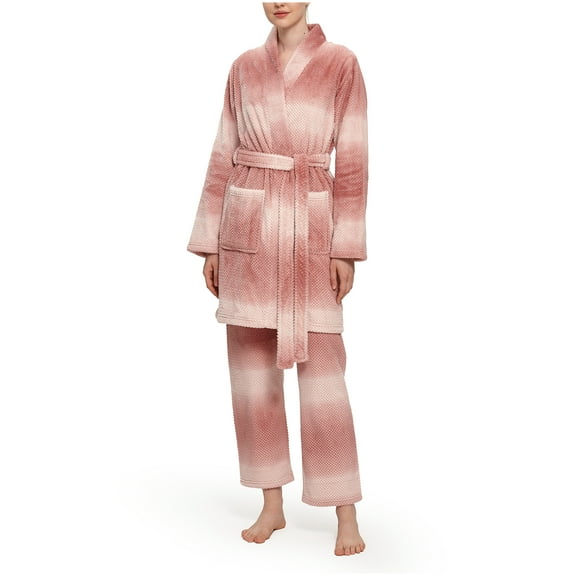 Berkshire Homewear Women's Ombre Honeycomb Texture Lounge Set