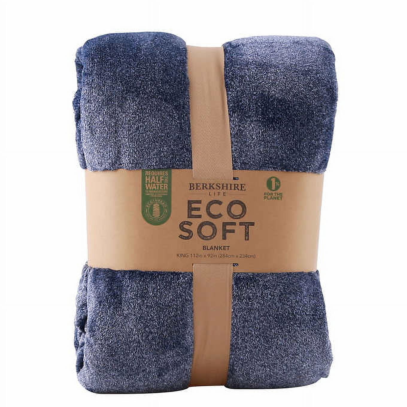 Berkshire Life EcoSoft Blanket (BLUE, Queen Size)