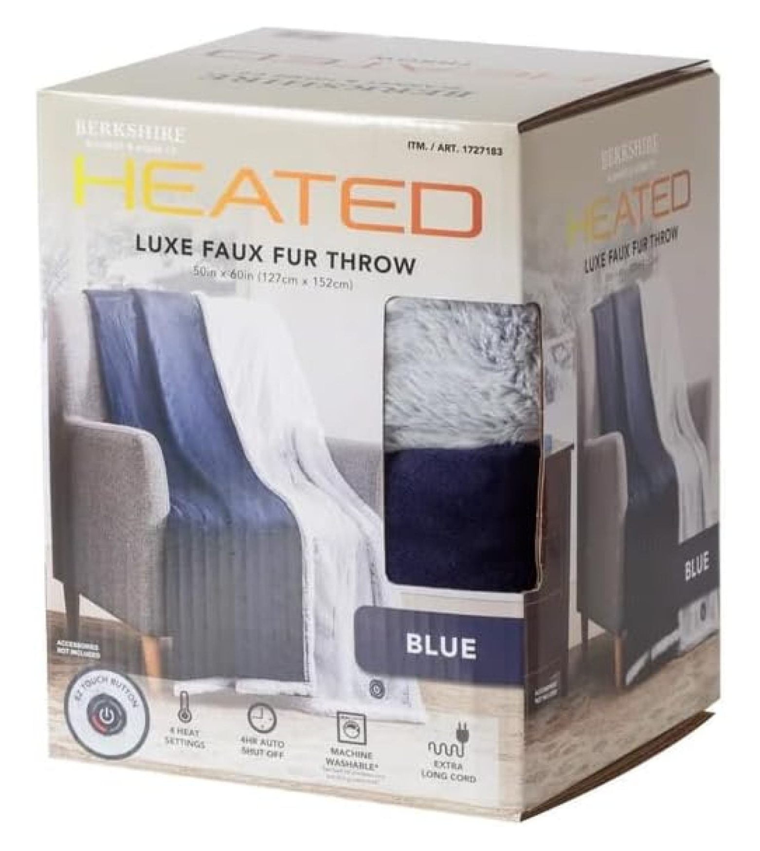 Extraordinary Berkshire Life Heated Throw Gallery